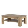 RAPALLO Large Coffee Table in Chestnut and Matera Grey - Image 8