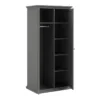PARIS Wardrobe with 2 Drawers in Matt Grey - Image 11