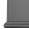 PARIS Wardrobe with 3 Doors in Matt Grey - Image 10