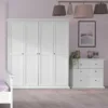 PARIS Chest of 4 Drawers in White - Image 16