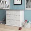 PARIS Chest of 4 Drawers in White - Image 15