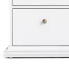 PARIS Chest of 4 Drawers in White - Image 12