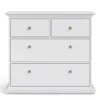PARIS Chest of 4 Drawers in White - Image 6