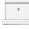 PARIS Chest of 6 Drawers in White - Image 6