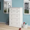 PARIS Chest of 6 Drawers in White - Image 11
