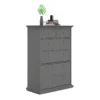 PARIS Chest of 6 Drawers in Matt Grey - Image 8