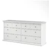 PARIS Chest of 8 Drawers in White - Image 4