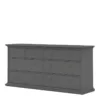 PARIS Chest of 8 Drawers in Matt Grey - Image 11