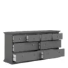 PARIS Chest of 8 Drawers in Matt Grey - Image 10