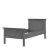 PARIS Single Bed (90x200) in Matt Grey - Image 8