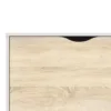 OSLO Sideboard - Large - 3 drawers 2 Doors in White and Oak - Image 5