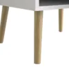 OSLO Sideboard - Large - 3 drawers 2 Doors in White and Oak - Image 3