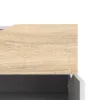 OSLO Sideboard - Small - 1 Drawers 2 Doors in White and Oak - Image 4