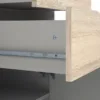 OSLO TV Unit - Wide - 2 Drawers 4 Shelves in White and Oak - Image 4