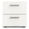 PEPE Bedside 2 Drawers in White Woodgrain - Image 12