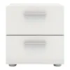 PEPE Bedside 2 Drawers in White - Image 7