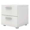 PEPE Bedside 2 Drawers in White - Image 6