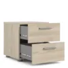PEPE Bedside 2 Drawers in Oak - Image 10