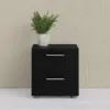 PEPE Bedside 2 Drawers in Black - Image 8
