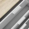 PEPE Wide Chest of 8 Drawers (4+4) in Oak and White High Gloss - Image 5