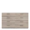 PEPE Wide Chest of 8 Drawers (4+4) in Truffle Oak - Image 12