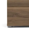 PEPE Wide Chest of 8 Drawers (4+4) in Walnut - Image 6