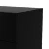 PEPE Wide Chest of 8 Drawers (4+4) in Black - Image 7