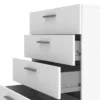 PEPE Chest of 4 Drawers in White - Image 3