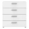 PEPE Chest of 4 Drawers in White - Image 11