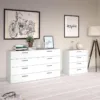 PEPE Chest of 4 Drawers in White - Image 6