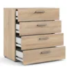 PEPE Chest of 4 Drawers in Oak - Image 9