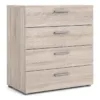 PEPE Chest of 4 Drawers in Truffle Oak