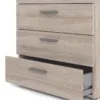 PEPE Chest of 4 Drawers in Truffle Oak - Image 7