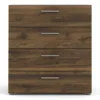 PEPE Chest of 4 Drawers in Walnut - Image 13