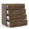 PEPE Chest of 4 Drawers in Walnut - Image 11