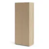 PEPE Wardrobe with 2 Doors in Oak and White High Gloss - Image 8