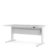 PRIMA Desk 150cm in White with Height Adjustable Legs with Electric Control in White - Image 8