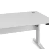 PRIMA Desk 150cm in White with Height Adjustable Legs with Electric Control in White - Image 5