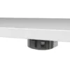 PRIMA Desk 150cm in White with Height Adjustable Legs with Electric Control in White - Image 3