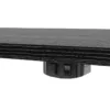 PRIMA Desk 150cm in Black Woodgrain with Height Adjustable Legs with Electric Control in Silver Grey Steel Legs - Image 3