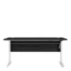 PRIMA Desk 150cm in Black Woodgrain with Heigh Adjustable Legs with Electric Control in White - Image 10