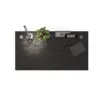 PRIMA Desk 150cm in Black Woodgrain with Heigh Adjustable Legs with Electric Control in White - Image 8