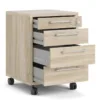 PRIMA Mobile Cabinet in Oak - Image 11