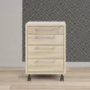 PRIMA Mobile Cabinet in Oak - Image 9