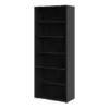 PRIMA Bookcase 5 Shelves in Black Woodgrain - Image 11