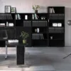 PRIMA Bookcase 5 Shelves in Black Woodgrain - Image 10