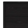 PRIMA Bookcase 1 Shelf with 2 Drawers and 2 Doors in Black Woodgrain - Image 6