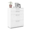 PRIMA Office Storage with 2 Drawers + 2 File Drawers in White - Image 7