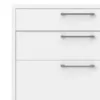 PRIMA Office Storage with 2 Drawers + 2 File Drawers in White - Image 6