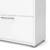 PRIMA Office Storage with 2 Drawers + 2 File Drawers in White - Image 5